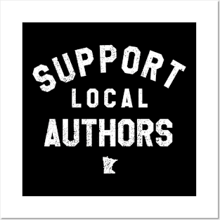 Support Local Authors Posters and Art